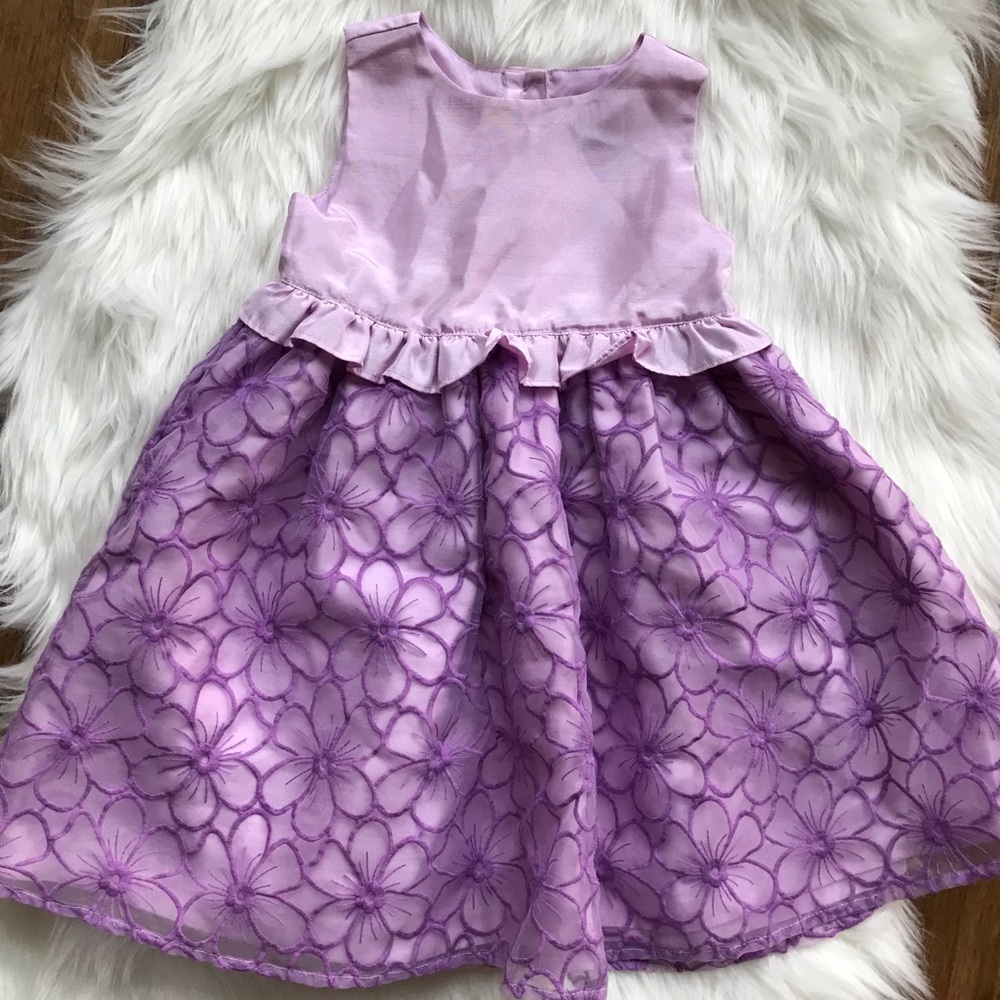 Gymboree purple dress size 2T